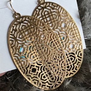 Premier Designs Gold Earrings